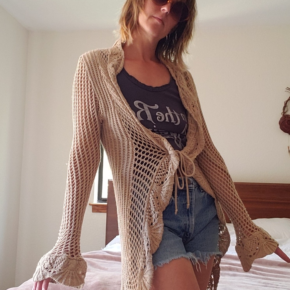 Crochet cardigan